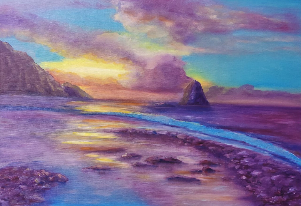 Сиреневый закат