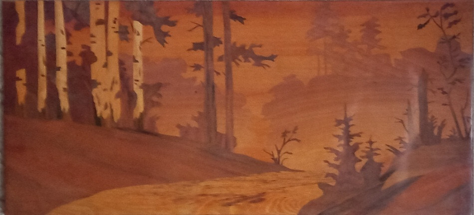 туман в лесу