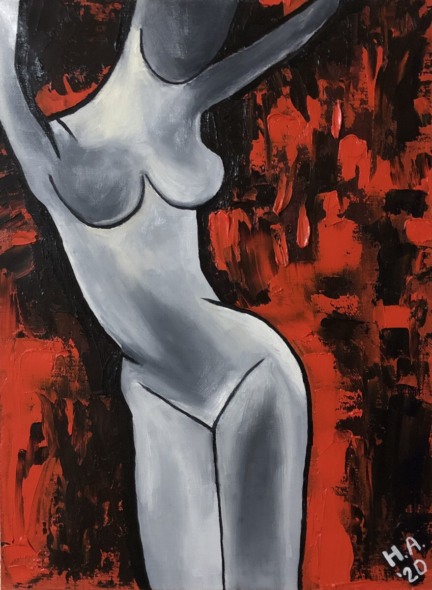 Обнаженная девушка