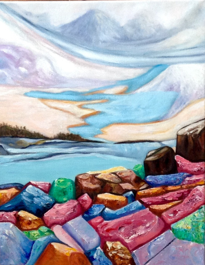 Абстрактный пейзаж