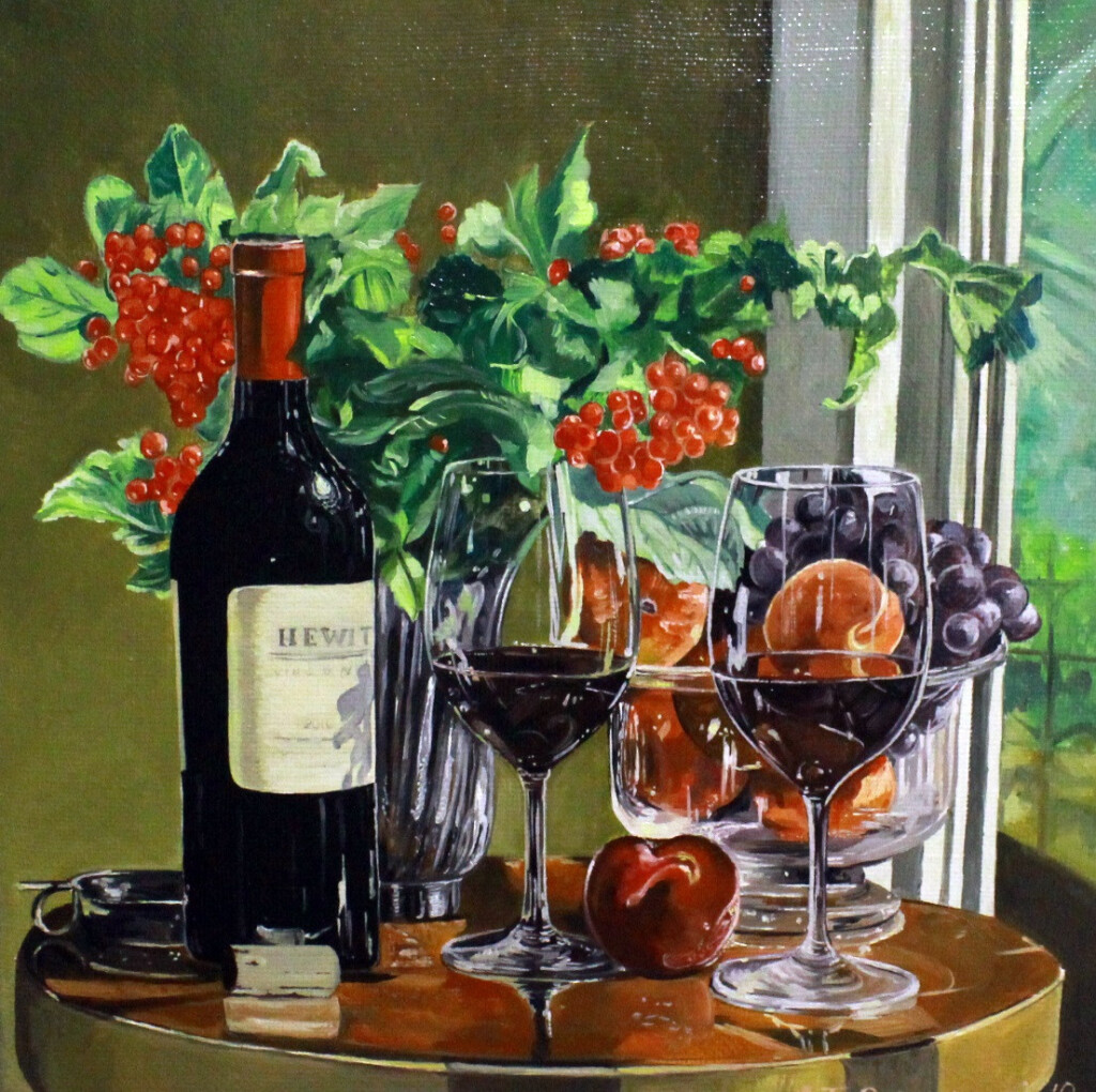 Винный натюрморт