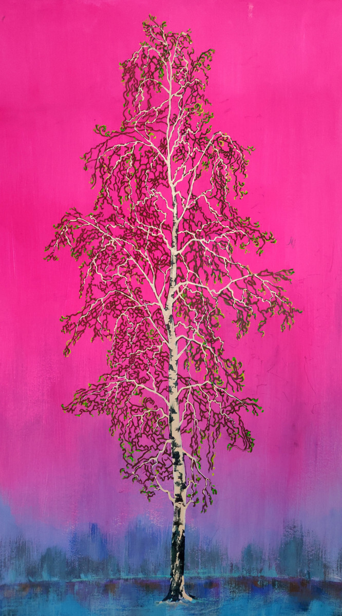 Берёза. Весна.