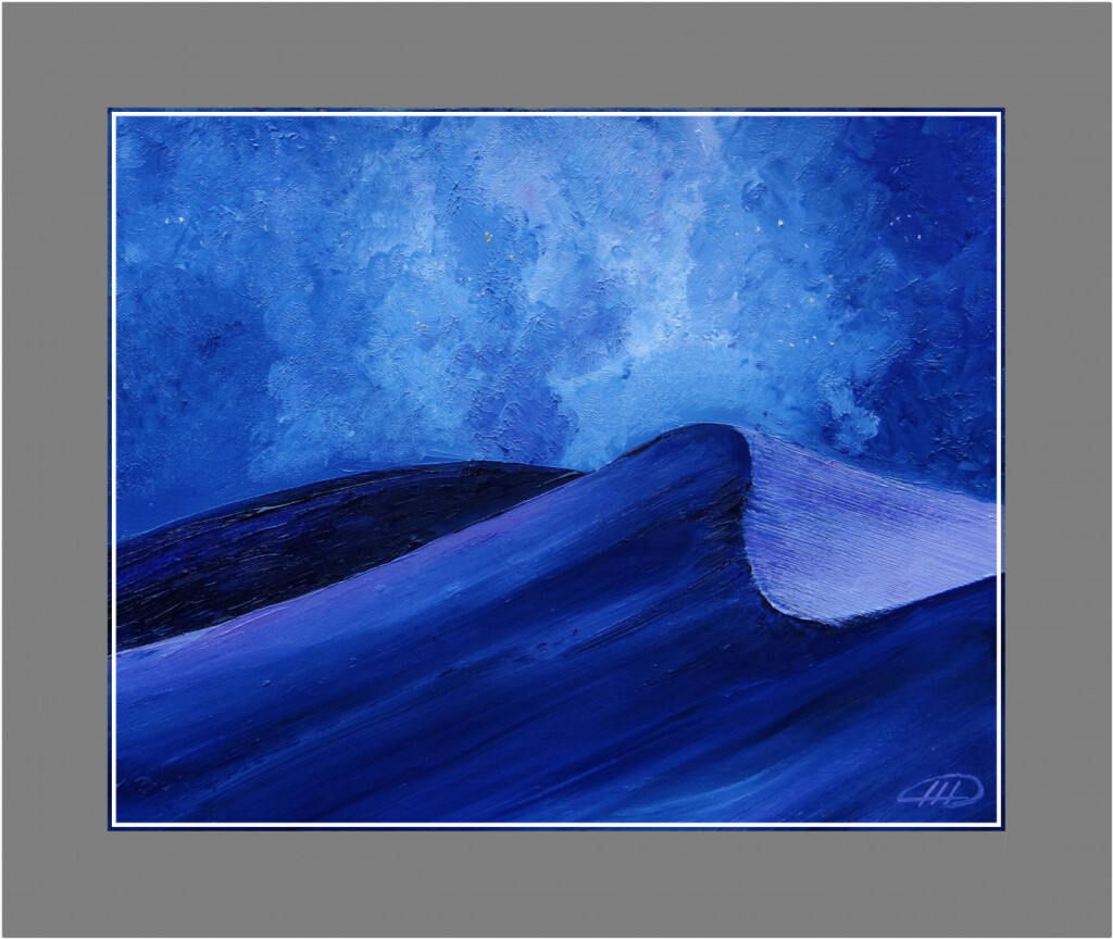 Пустыня в ночи