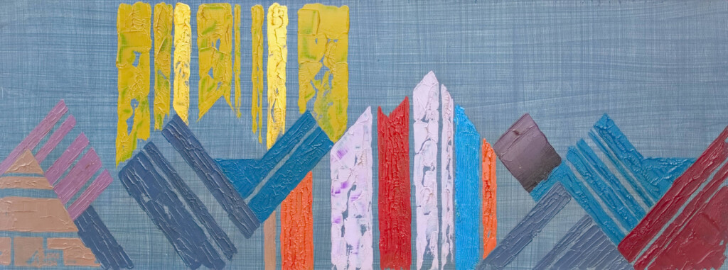 Горы Кордильеры В Абстракция