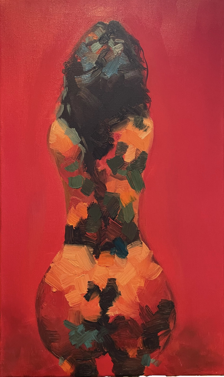 Девушка сзади