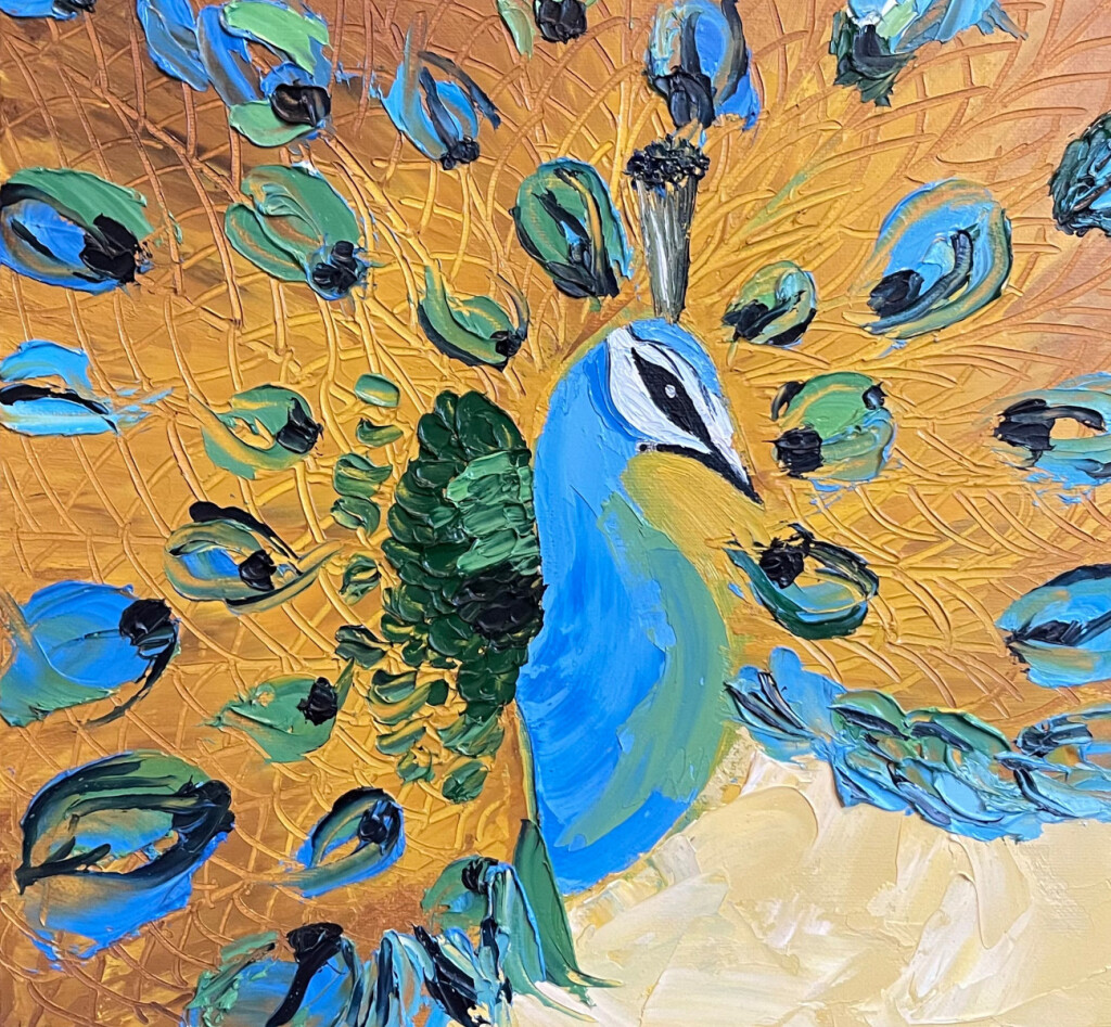 Роскошный павлин