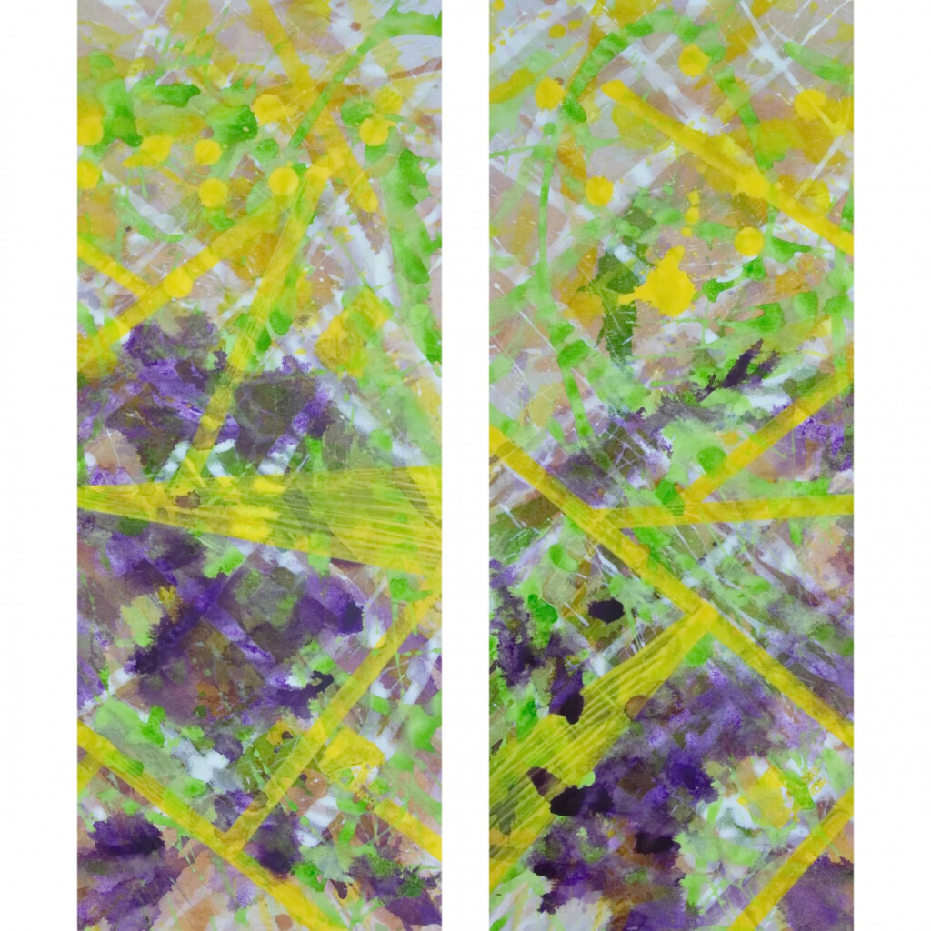 Хаос Жизни ВГ Диптих Абстракция