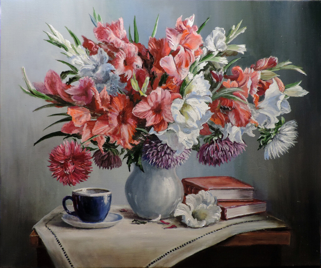 Гладиолусы