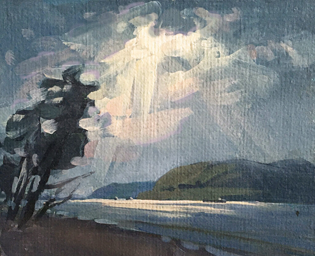 Лучи над Волгой