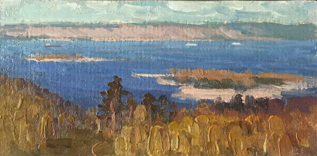 Волга осенняя