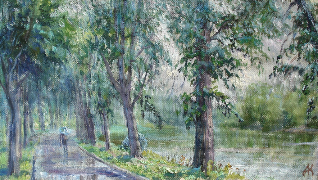 Дождливое утро в Измайлово