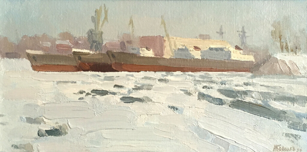 В зимнем затоне