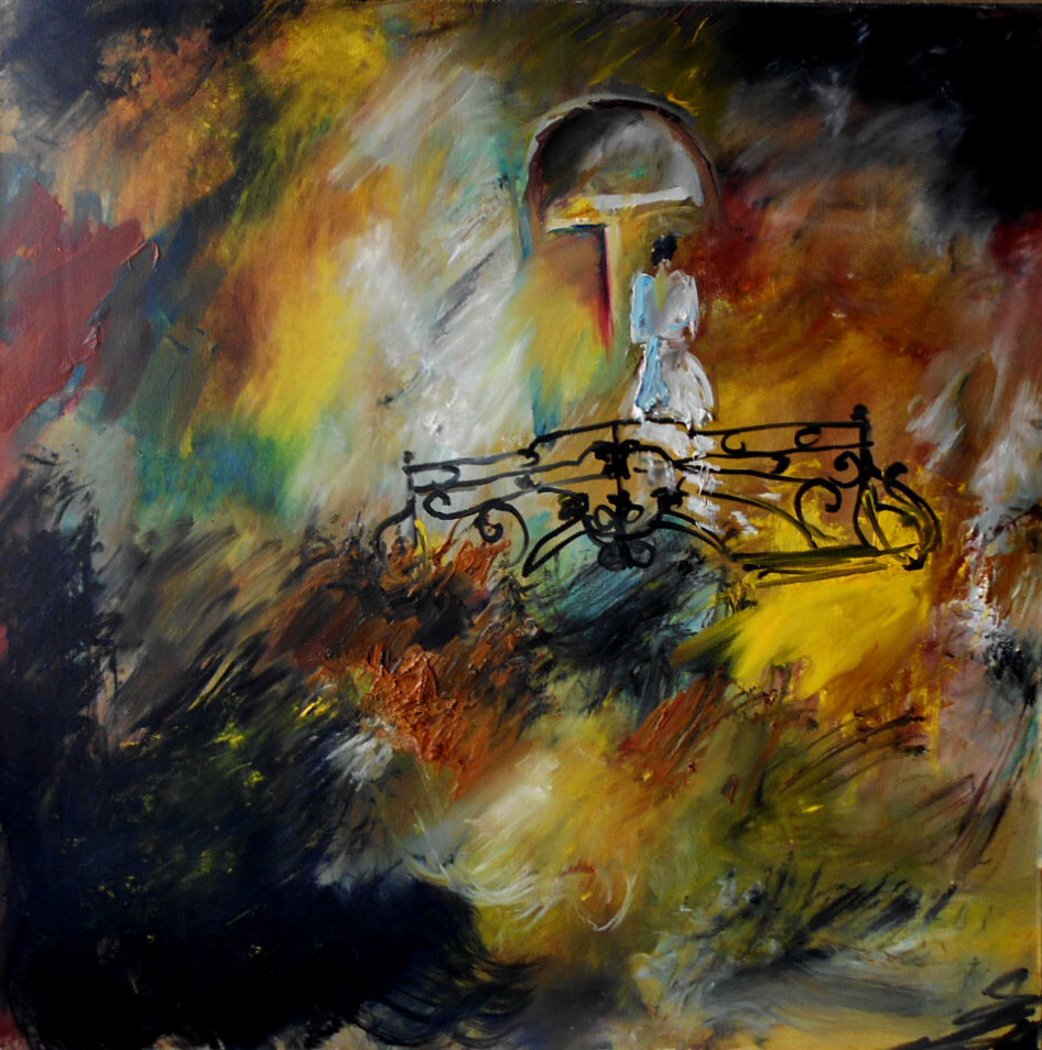 Балкон в стиле модерн