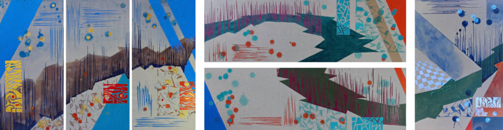 Гранд Каньон ABCEFD Полиптих