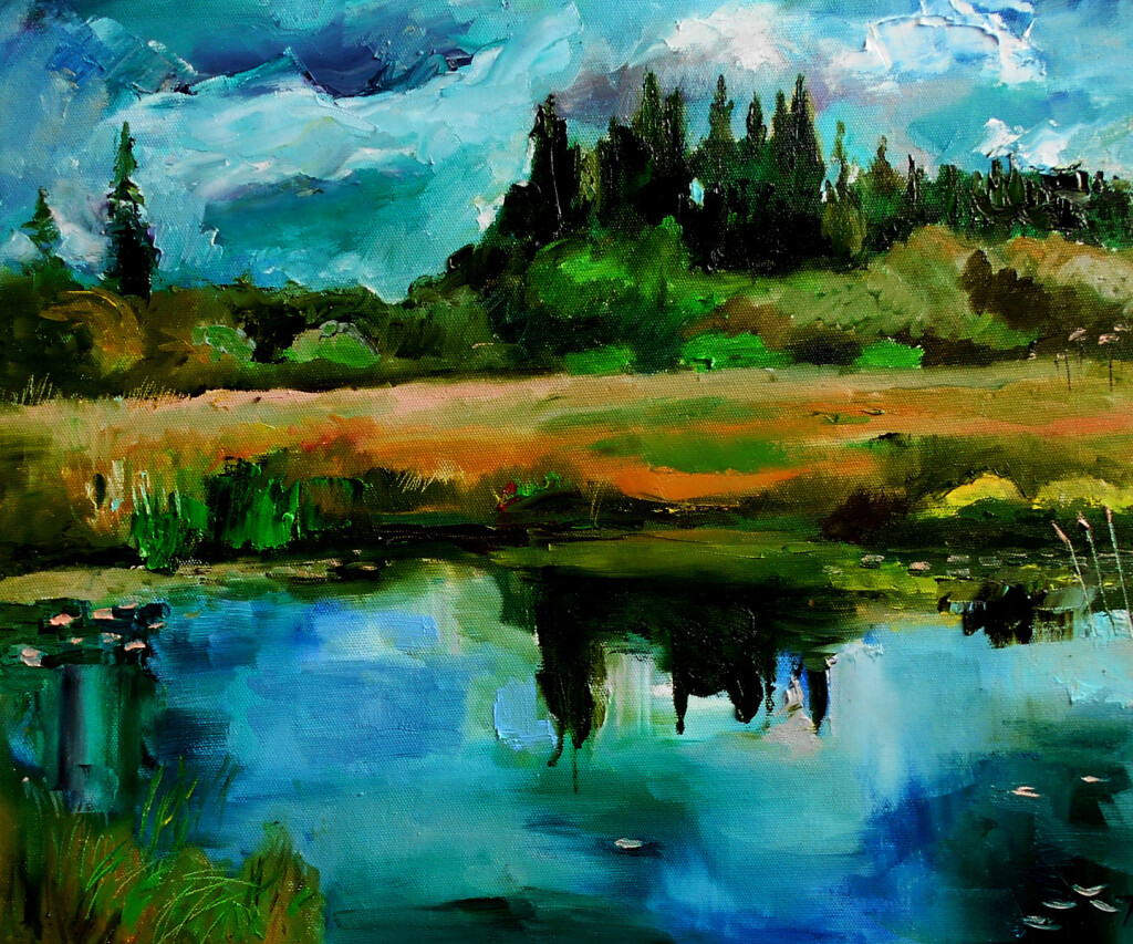 Было облачно