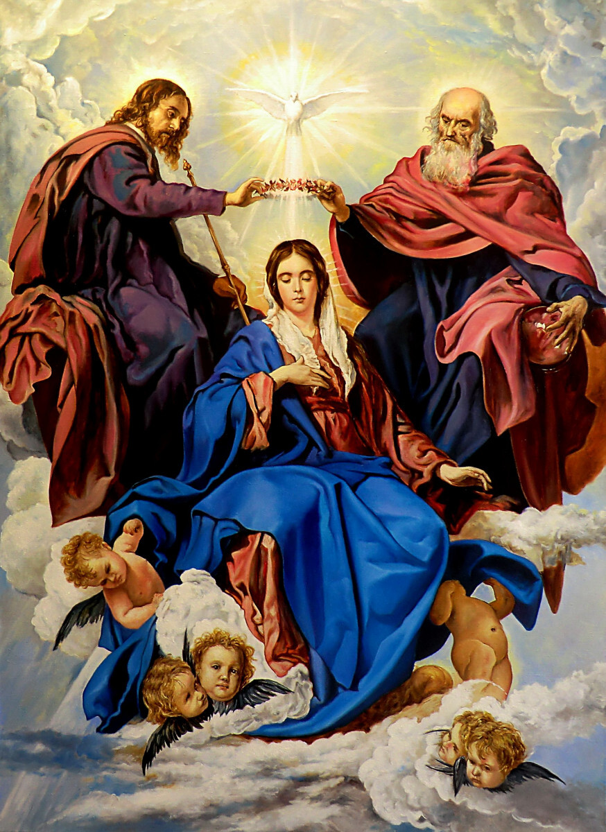 Коронование Девы Марии (коп с Веласкеса)