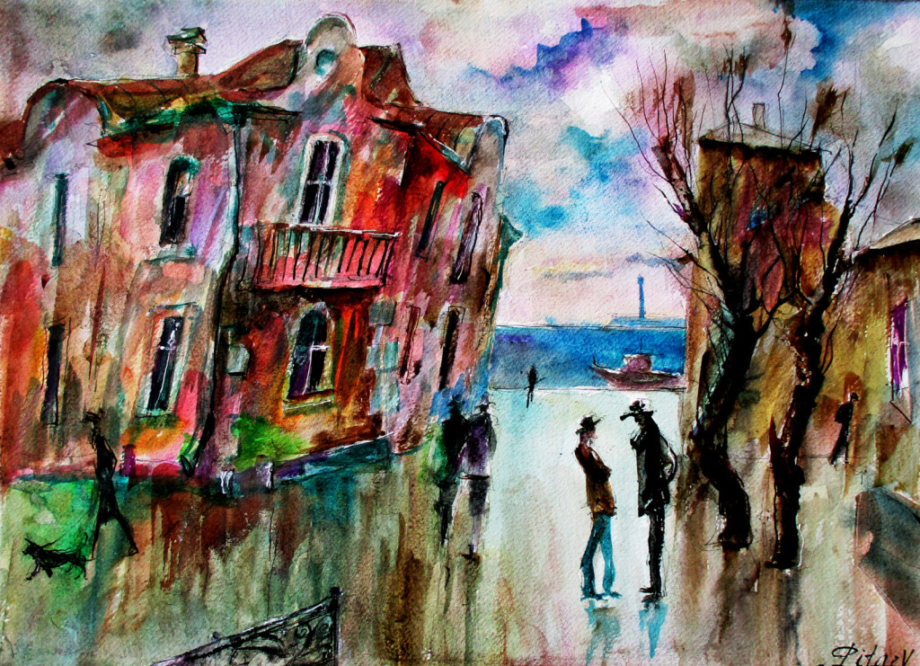 В приморском городке