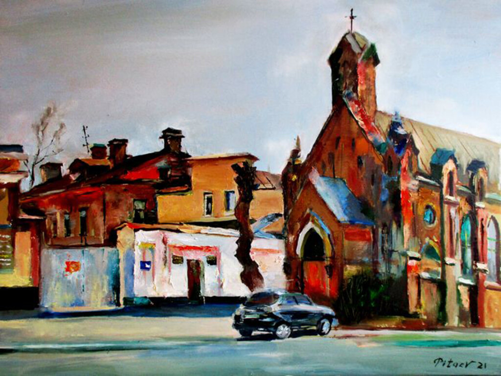 Костёл  в Луге