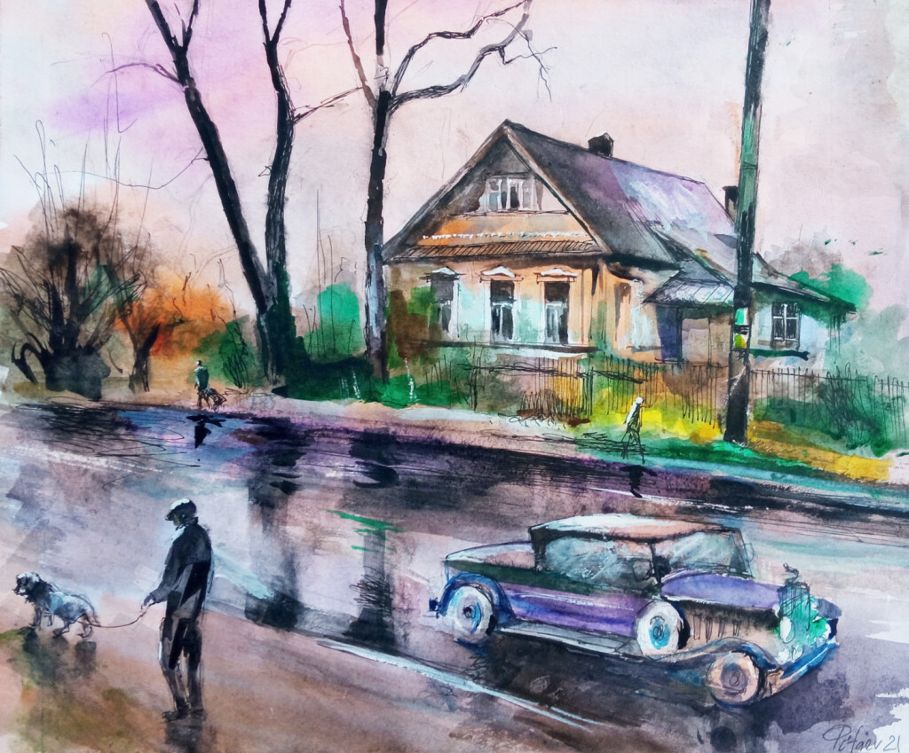 Лампово. Улица Центральная