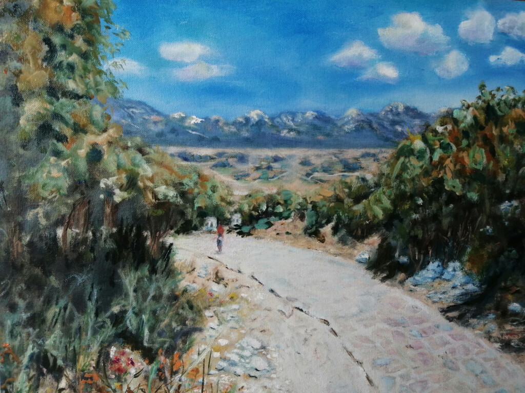 Дорога к пещере Зевса