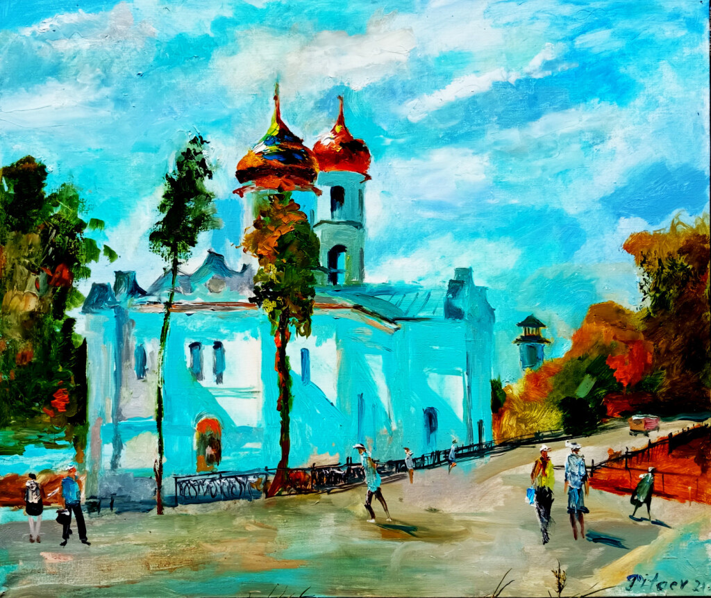 Солнечным днём в Вышнем Волочке