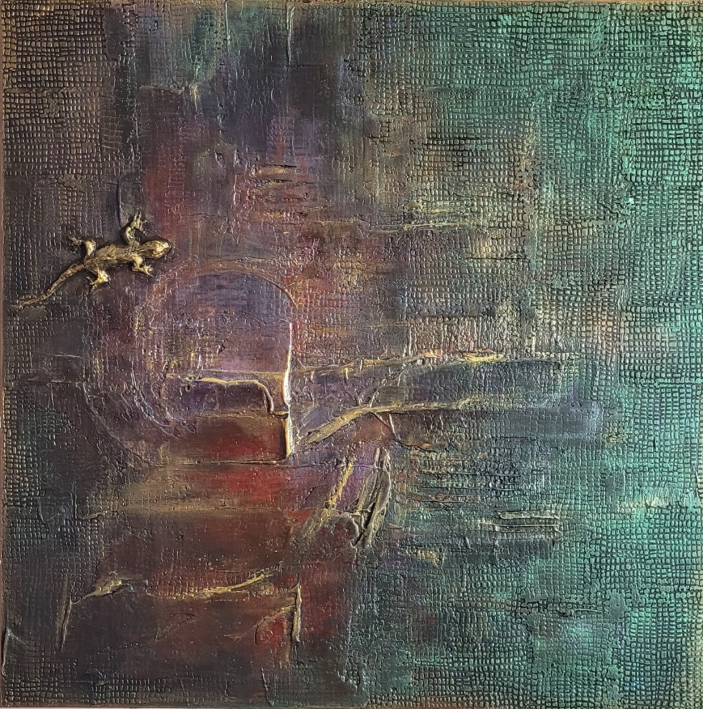 Спящий дракон. Декоративное панно