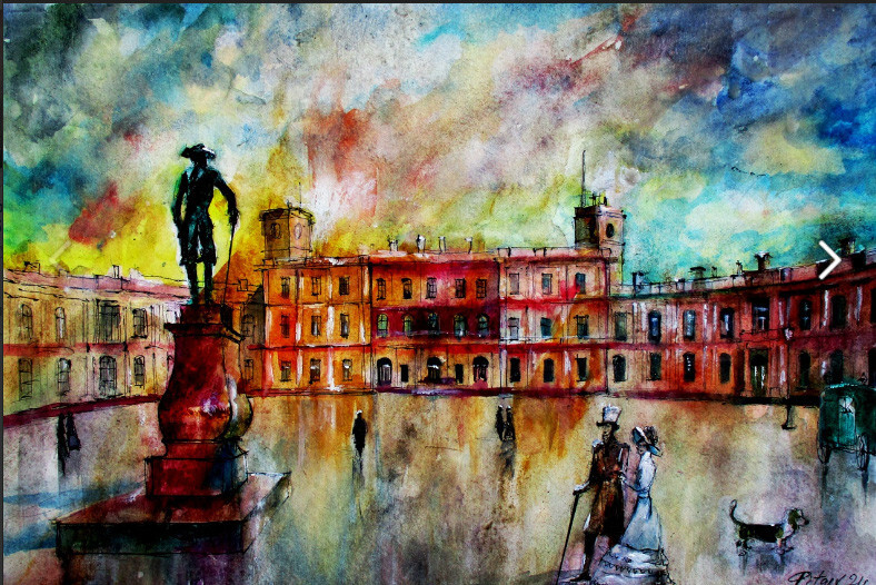 Променад в Гатчине