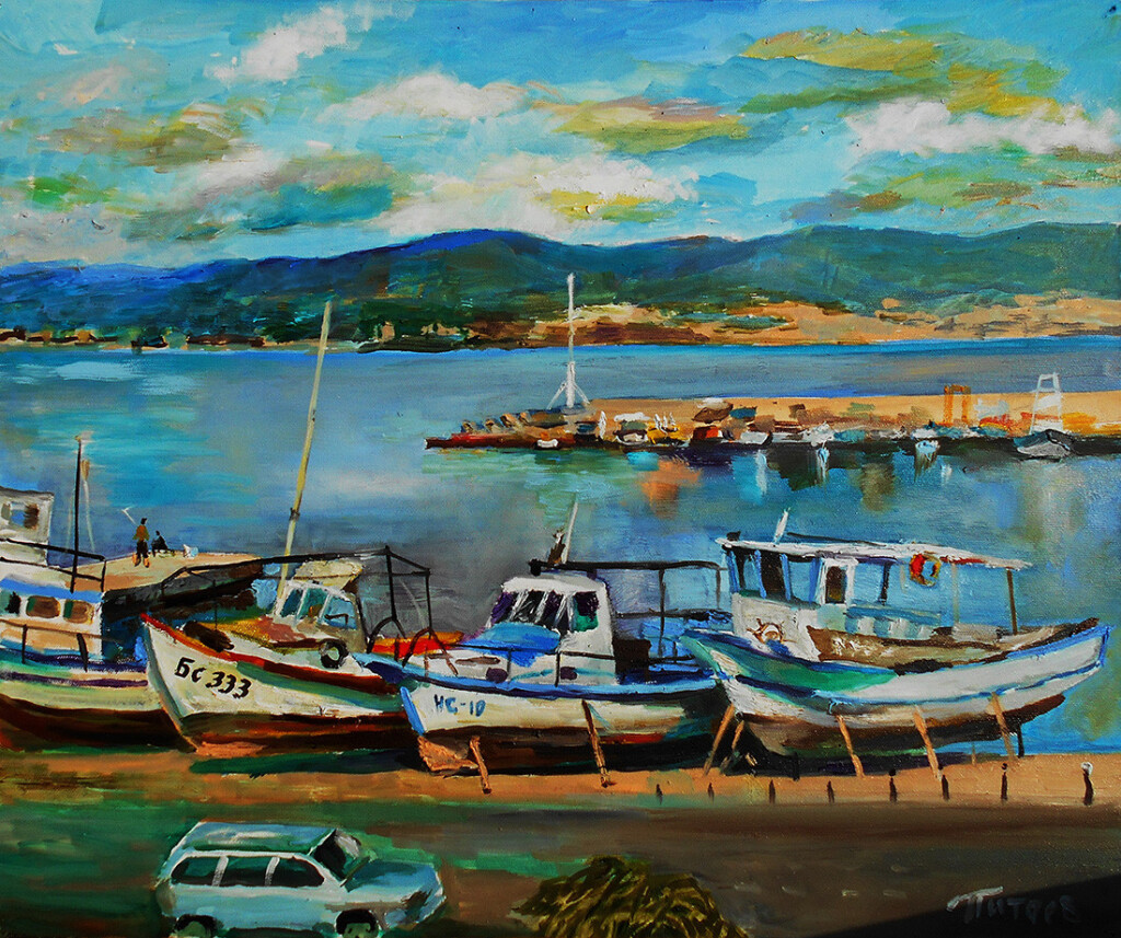 Катера в Несебре