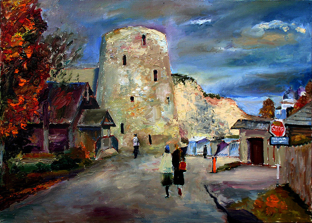Крепость в Изборске