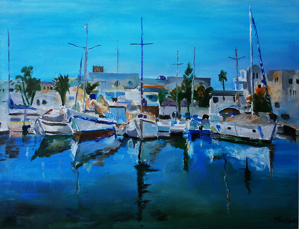 Порт в Кантауи (Тунис)