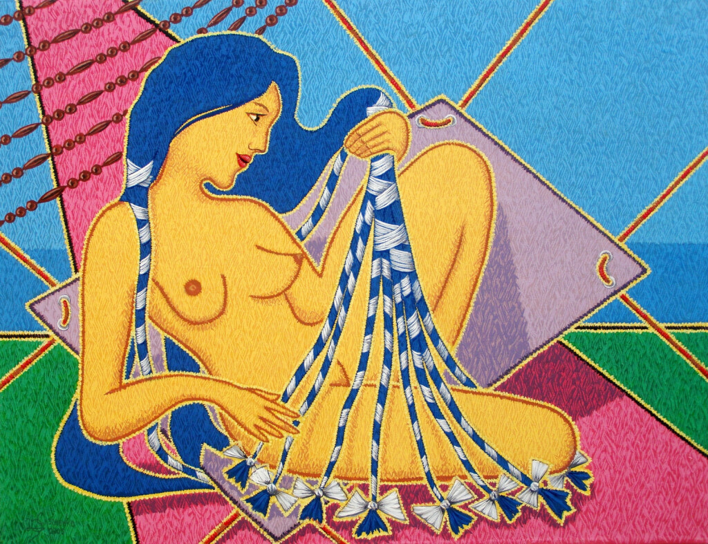 Обнажённая.