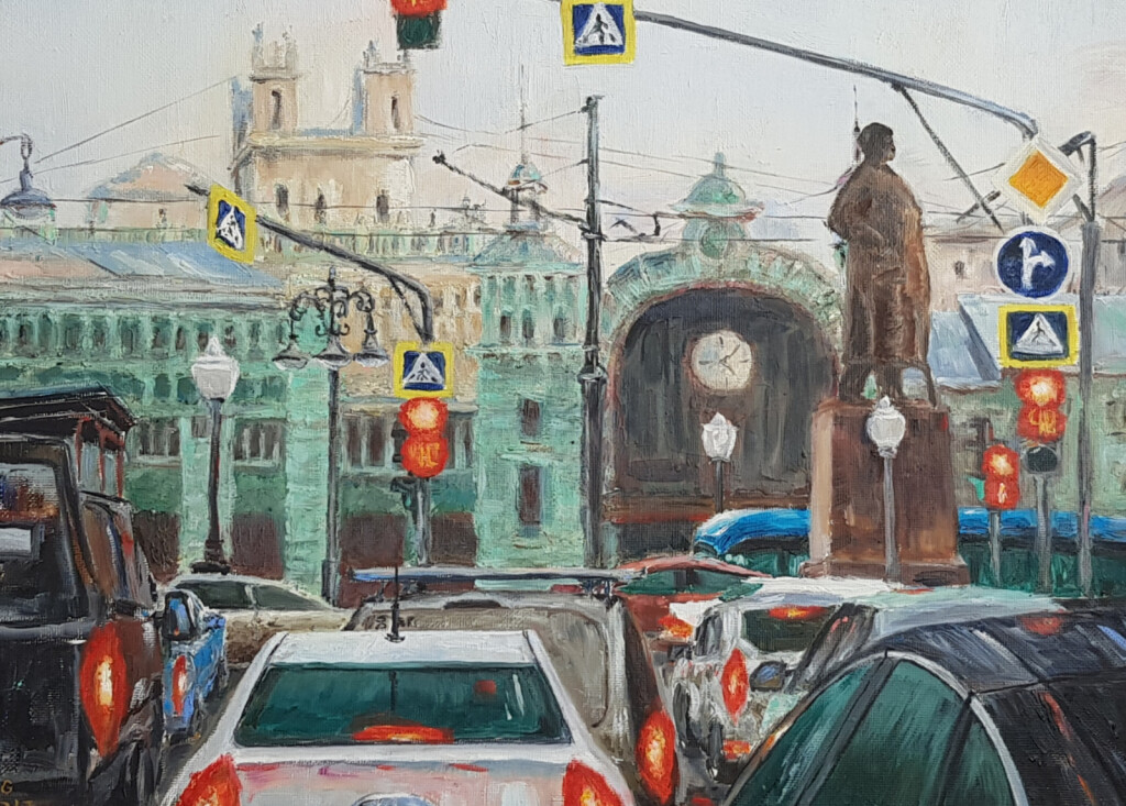 Москва. Бесснежная зима 2017