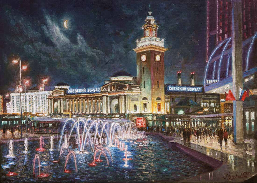 Мелодия огней вечернего города