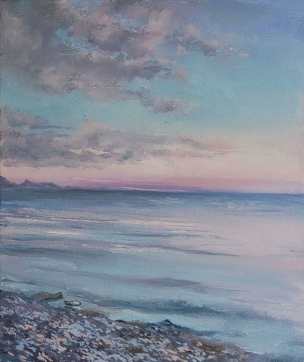 "Море Феодосии. Тихий вечер..."