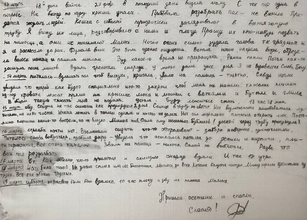 пришли осетины и спасли. спасибо!