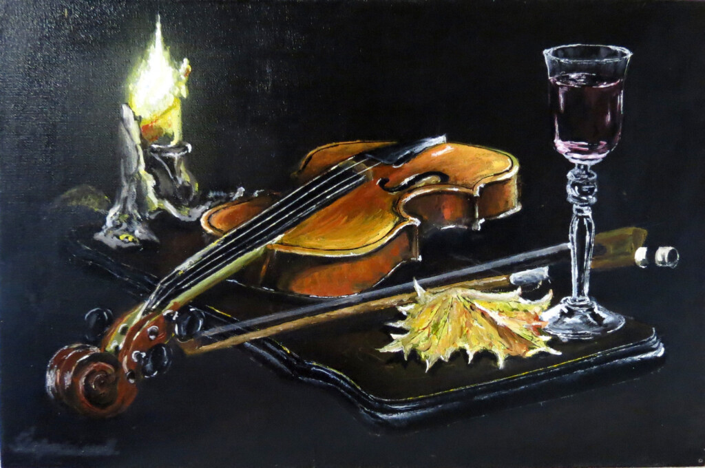 уставшая скрипка