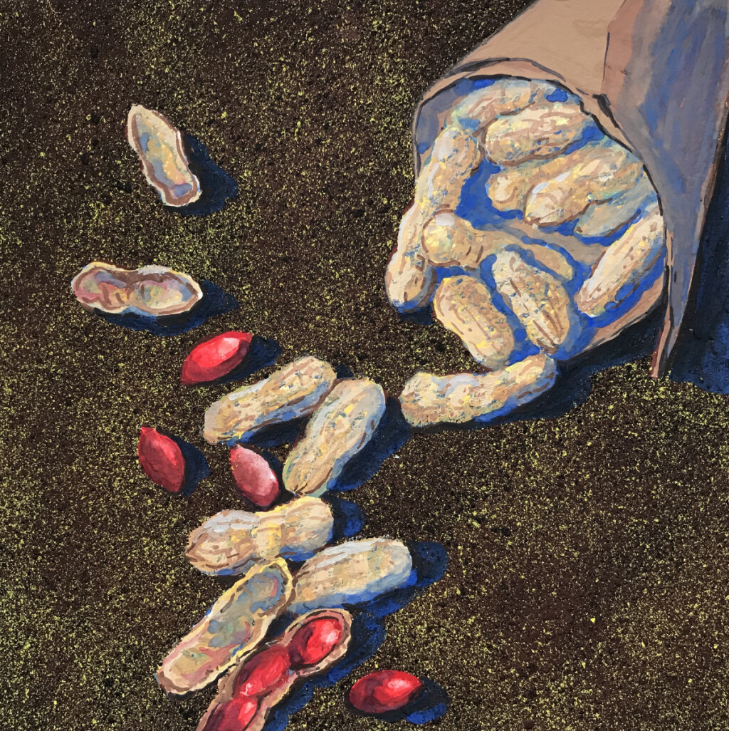 Арахис в кульке