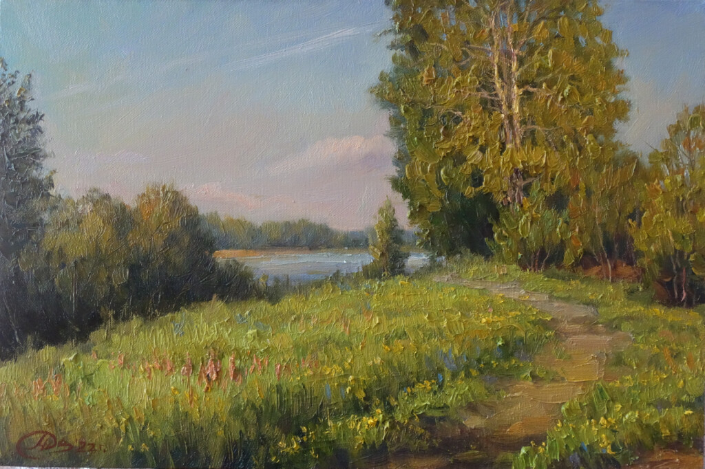 Лето у пруда