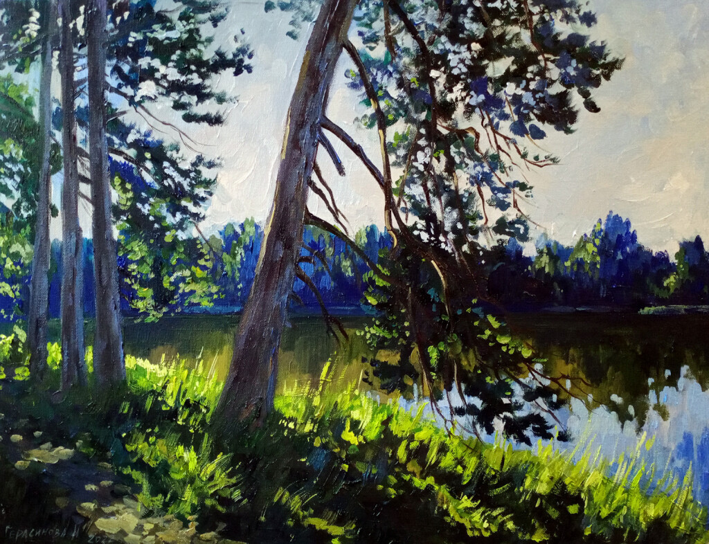 Утро на реке Мсте