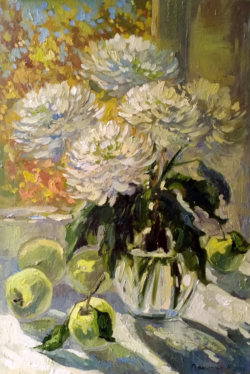 Осенние хризантемы