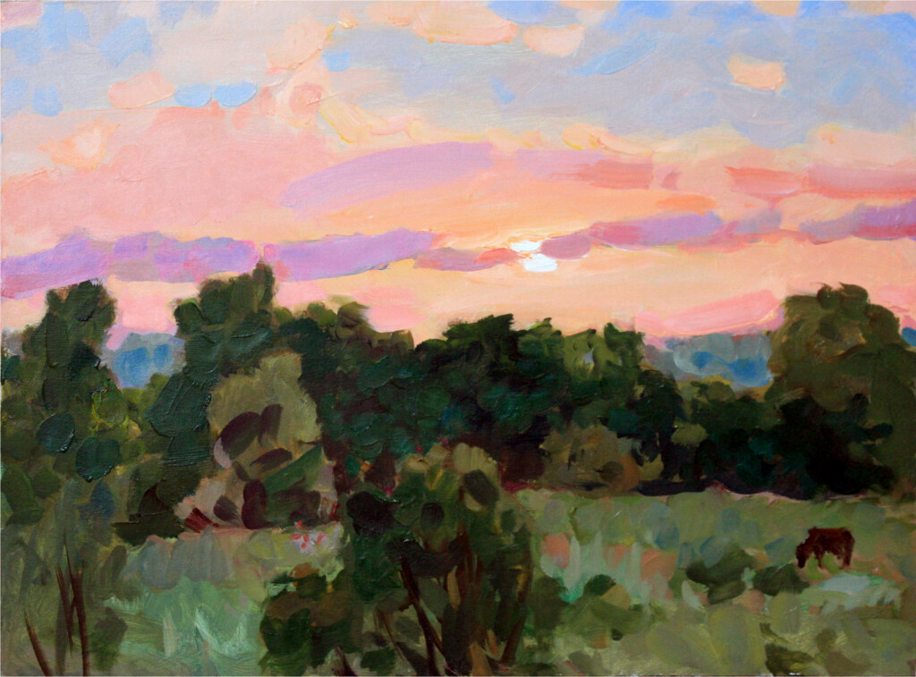 Закат в Прислонихе