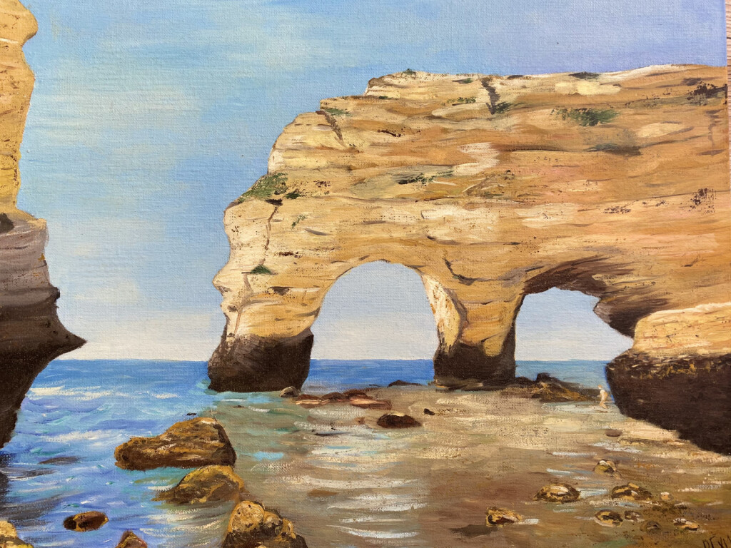 Скалы у берега Португалия