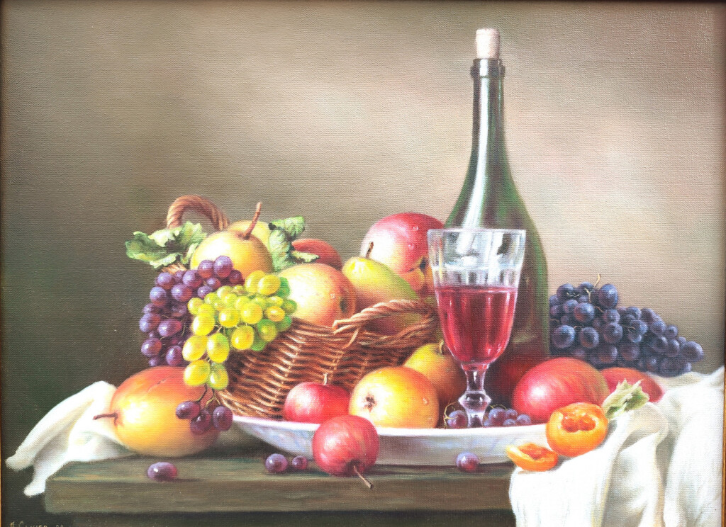 Корзина с фруктами