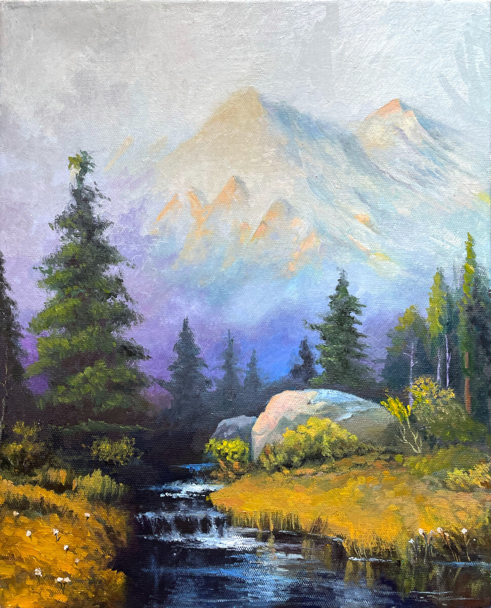 А. Д. Грир (Американец, 1904-1998) Слава природы. Копия