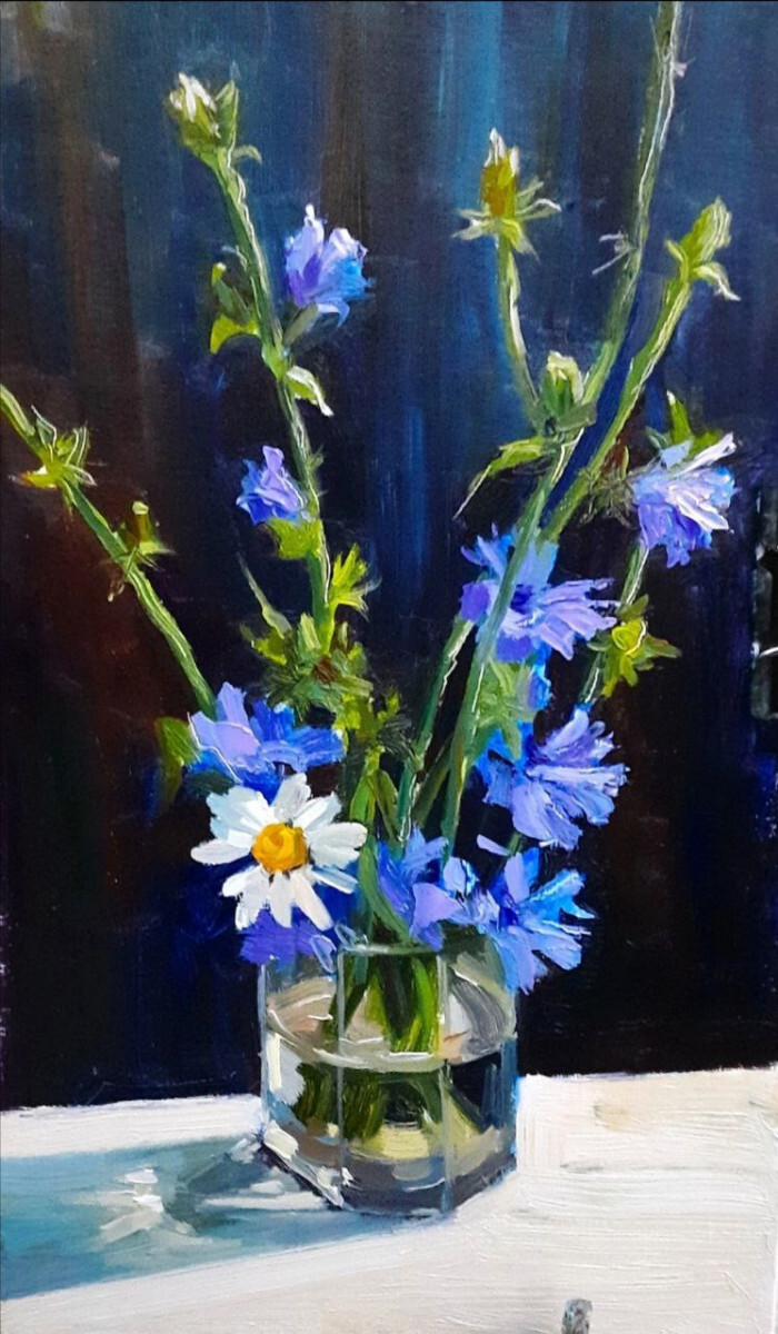 Цветы в вазе