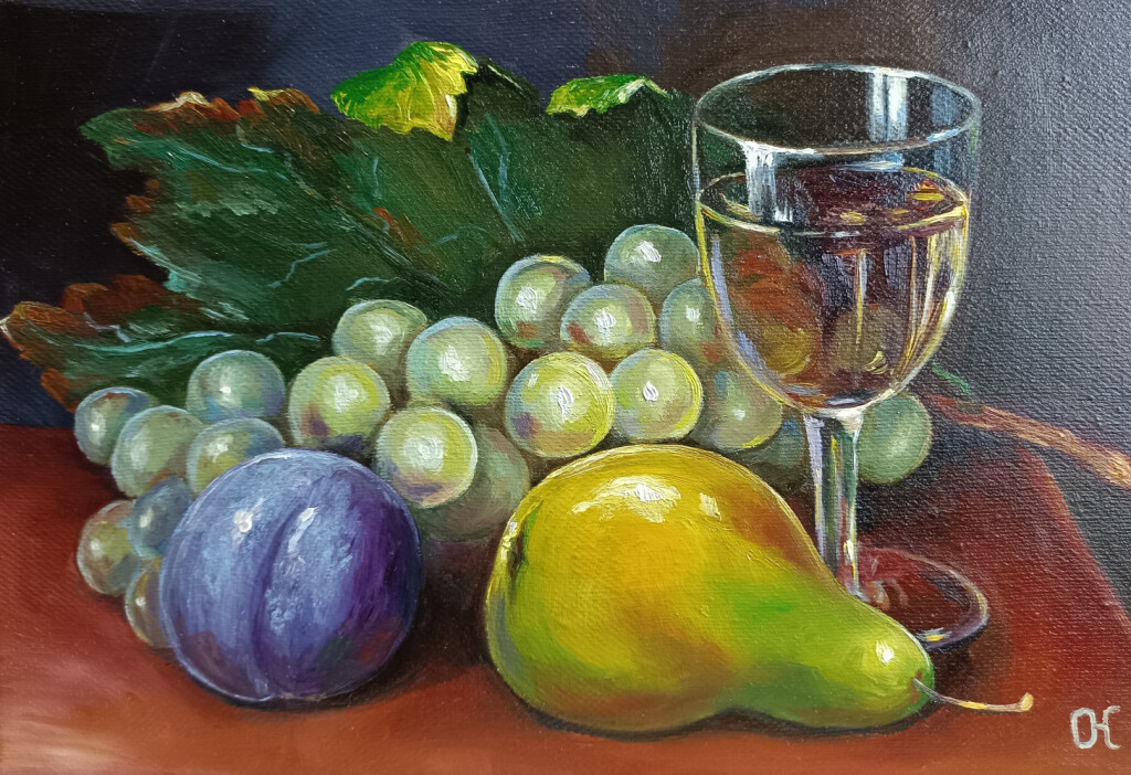 Натюрморт с вином