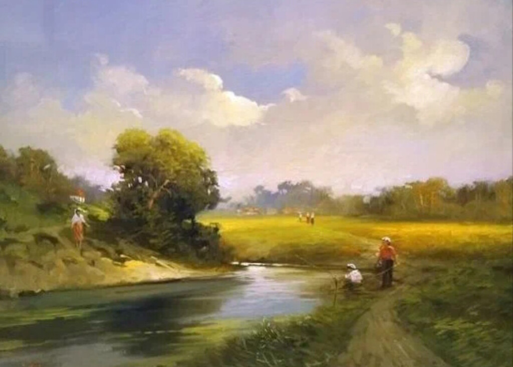 Утро в деревне