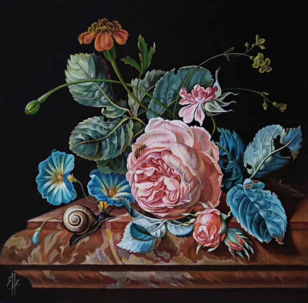 цветочный натюрморт