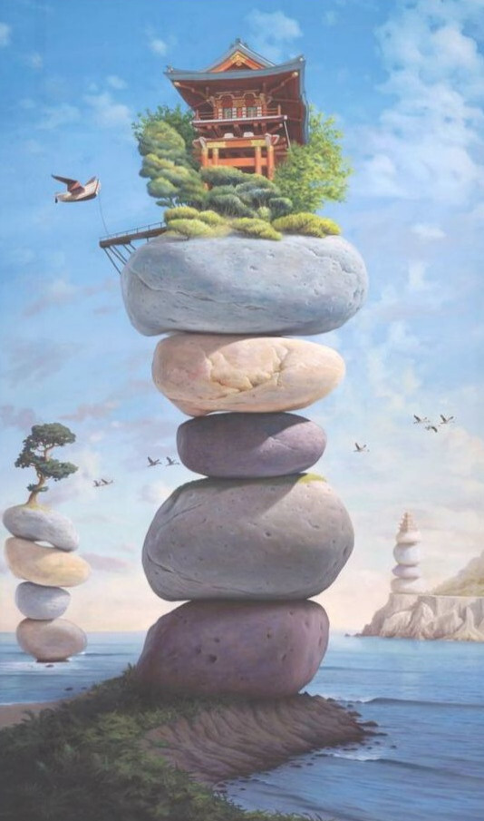 Дом на камнях