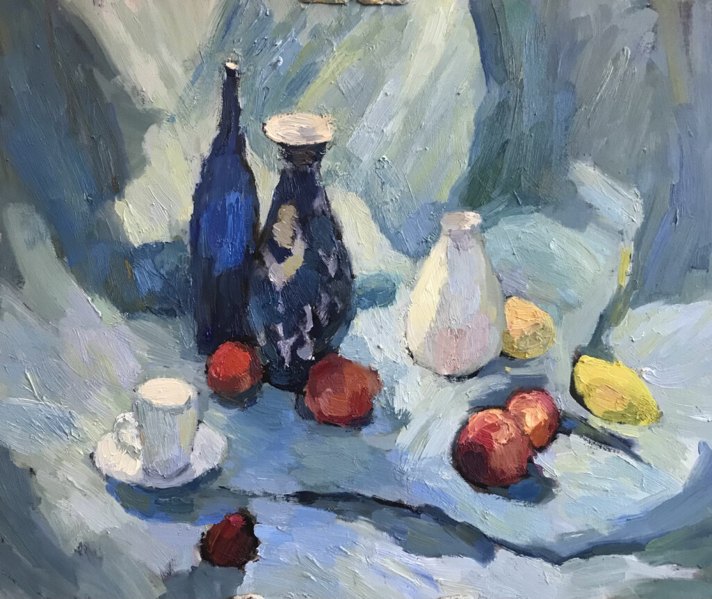 Голубой натюрморт